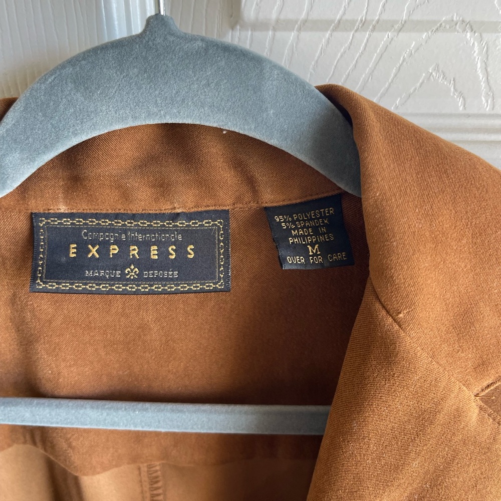 Express Brown Lightweight Jacket - image 2